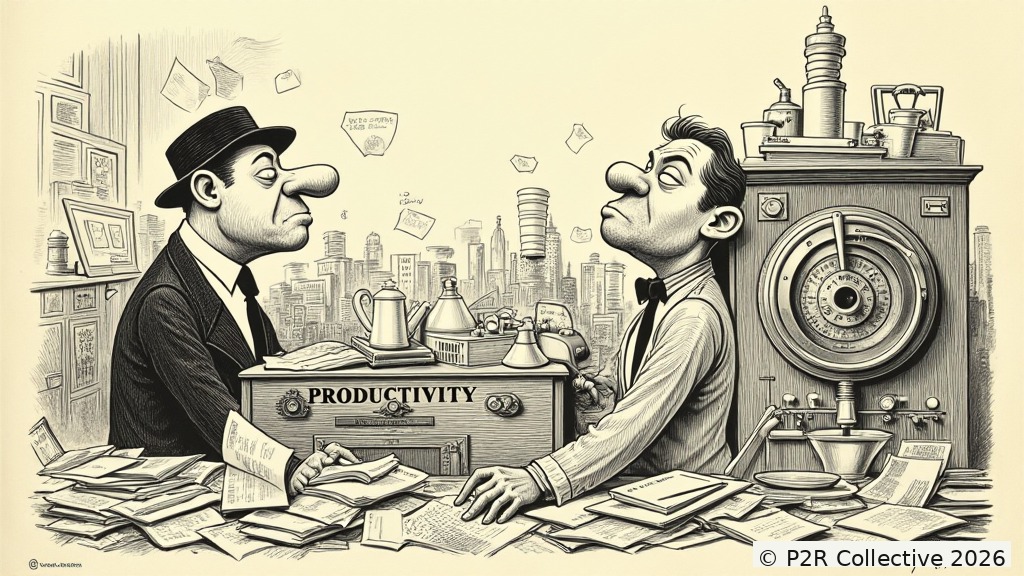 Editorial illustration for: The AI Productivity Boost That Secretly Doubled My Workload