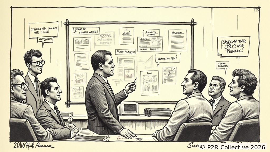 Editorial illustration for: The Algorithm Picked My Career. It Was Right. I Hate It