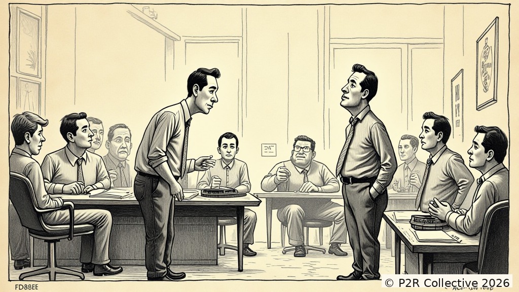 Editorial illustration for: The Bot Learned My Boss's Voice. Now It Speaks for Him. We Prefer It