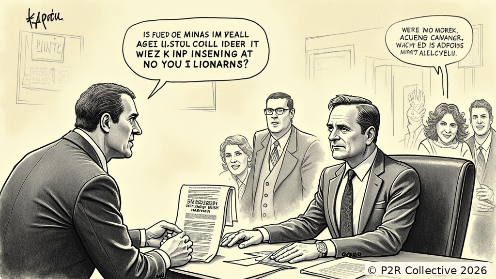 Editorial illustration for: The Bot Negotiated My Raise. I Sat in the Room
