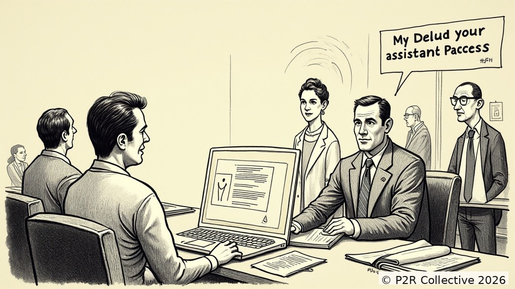 Editorial illustration for: The Bot Wrote a Better Apology Than I Could