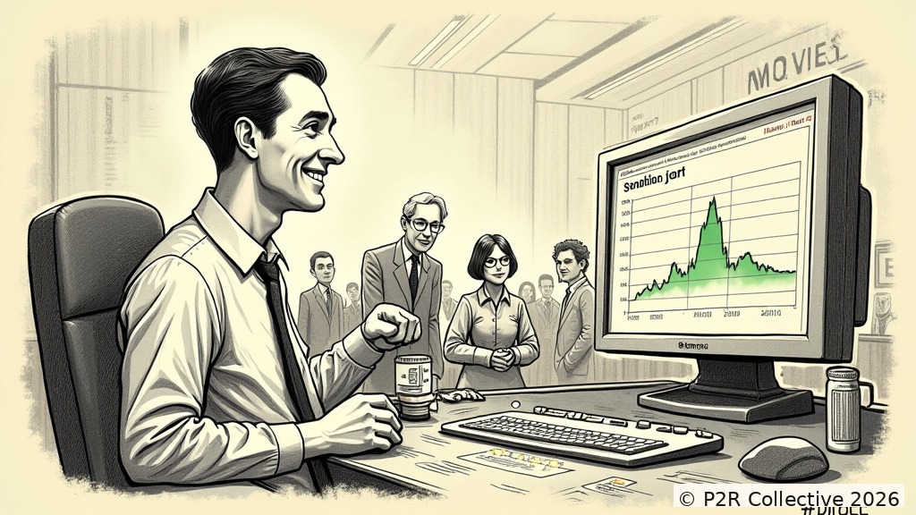 Editorial illustration for: The Performance Bot Noticed I'm Happy. It Flagged It